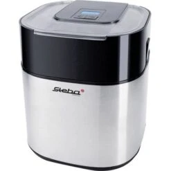 Steba IC 30 Macchina Per Il Gelato Funzione Timer, Con Display 1.5 L