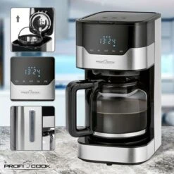 Profi Cook PC-KA 1169 Macchina Per Il Caffè Acciaio Inox, Nero Capacità Tazze=14 Caraffa In Vetro 10 Profi Cook PC-KA 1169 Macchina Per Il Caffè Acciaio Inox, Nero Capacità Tazze=14 Caraffa In Vetro -Piccoli Elettrodomestici 13135312 4