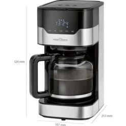 Profi Cook PC-KA 1169 Macchina Per Il Caffè Acciaio Inox, Nero Capacità Tazze=14 Caraffa In Vetro 11 Profi Cook PC-KA 1169 Macchina Per Il Caffè Acciaio Inox, Nero Capacità Tazze=14 Caraffa In Vetro -Piccoli Elettrodomestici 13135312 5