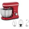 Robot Da Cucina Mixer Planetaria Impastatrice Sbattitore 1.200 W 5 Litri Rosso -Piccoli Elettrodomestici 14899803 1