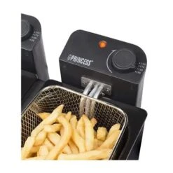 Friggitrice Elettrica Doppia Vasca 2 Cestelli Potenza 2x1800 Watt Colore Nero 9 Friggitrice Elettrica Doppia Vasca 2 Cestelli Potenza 2x1800 Watt Colore Nero -Piccoli Elettrodomestici 16142353 3