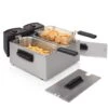 Friggitrice Elettrica Princess Doppia Vasca 2 Cestelli Potenza 2x1800 Watt 1 Friggitrice Elettrica Princess Doppia Vasca 2 Cestelli Potenza 2x1800 Watt -Piccoli Elettrodomestici 16142354 1
