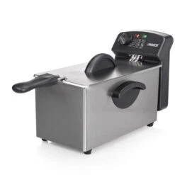 Friggitrice Elettrica In Acciaio Inox 3 Lt 2000W Termostato Regolabile 190 Gradi -Piccoli Elettrodomestici 16168004 4