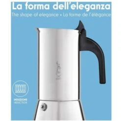 Bialetti Caffettiera Moka Per Induzione Venus 6 Tazze In Acciaio Inox -Piccoli Elettrodomestici 16761851 5
