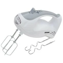 ZEPHIR SBATTITORE MIXER ELETTRICO CON FRUSTE 250 W BIANCO