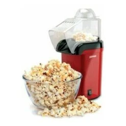 MACCHINA POP CORN POTENZA 1200W SENZA OLIO FESTE PARTY BAMBINI