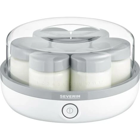 Severin 3518 Yogurtiera Bianco, Grigio 6 Severin 3518 Yogurtiera Bianco, Grigio - immagine 4