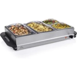 Scaldavivande Elettrico 300W Multifunzione Cibi Caldi 6.8lt Manici Termoisolanti -Piccoli Elettrodomestici 30924354 4