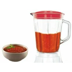 Frullatore Elettrico 2 In 1 Macina Caffe Tritatutto 200w Mixer Frutta 400ml 6708 -Piccoli Elettrodomestici 31027150 3