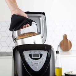 Macchina Del Pane 600W Digitale Automatica Impastatrice 15 Programmi Nera -Piccoli Elettrodomestici 32994013 3