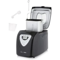 Macchina Del Pane 600W Digitale Automatica Impastatrice 15 Programmi Nera -Piccoli Elettrodomestici 32994013 4
