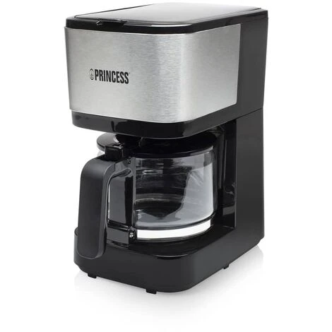 Macchina Caffè Con Filtro Compact 8 600 W 0,75 L Nero Argento Princess 6 Macchina Caffè Con Filtro Compact 8 600 W 0,75 L Nero Argento Princess - immagine 4
