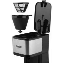 Macchina Caffè Con Filtro Compact 8 600 W 0,75 L Nero Argento Princess 11 Macchina Caffè Con Filtro Compact 8 600 W 0,75 L Nero Argento Princess -Piccoli Elettrodomestici 39383767 5