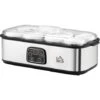 HOMCOM Yogurtiera Elettrica 30W Con 8 Vasetti Inclusi E Temperatura Regolabile 20-55°C - Argento 2 HOMCOM Yogurtiera Elettrica 30W Con 8 Vasetti Inclusi E Temperatura Regolabile 20-55°C - Argento -Piccoli Elettrodomestici 41949847 1