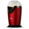 Macchina Per Popcorn Portatile Orbegozo. Rosso Metallizzato. Operazione Facile E Veloce. Popcorn In 3 Minuti Potenza 1000W.