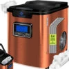 KESSER® Macchina Del Ghiaccio Macchina Per Il Ghiaccio In Acciaio Inox 150W Macchina Per Il Ghiaccio 12 Kg 24 H Cubetti Di 3 Dimensioni Preparazione In 6 Min Serbatoio Dell'acqua Da 2,2 Litri T 2 KESSER® Macchina Del Ghiaccio Macchina Per Il Ghiaccio In Acciaio Inox 150W Macchina Per Il Ghiaccio 12 Kg 24 H Cubetti Di 3 Dimensioni Preparazione In 6 Min Serbatoio Dell'acqua Da 2,2 Litri T -Piccoli Elettrodomestici 53911934 1