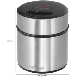 Macchina Del Ghiaccio Per Gelato Yogurt E Sorbetti 1,8L ICM 1140 9 Macchina Del Ghiaccio Per Gelato Yogurt E Sorbetti 1,8L ICM 1140 -Piccoli Elettrodomestici 54177867 3