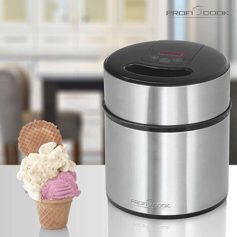 Macchina Del Ghiaccio Per Gelato Yogurt E Sorbetti 1,8L ICM 1140 6 Macchina Del Ghiaccio Per Gelato Yogurt E Sorbetti 1,8L ICM 1140 - immagine 4