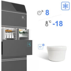 Domaier Macchina Per Fare Yogurt Freddo, Gelatiera, Bianco, Potenza: 12 W, Dimensioni Della Ciotola: 20 X 20 X 13,5 Cm -Piccoli Elettrodomestici 54376726 4