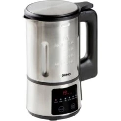 DOMO My Soup Express DO727BL Preparatore Per Zuppe E Minestre Acciaio Inox, Nero