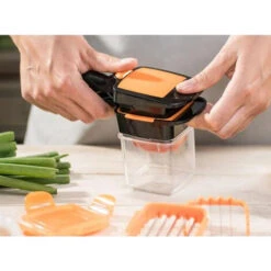 Mandolina Affettaverdure Manuale 5in1 Affettatrice Cucina 7 Pezzi Multifunzione -Piccoli Elettrodomestici 57717057 4
