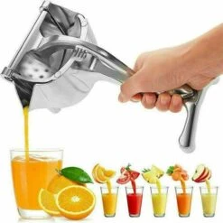 SPREMIAGRUMI ESTRATTORE MANUALE DI SUCCO PRESSA FRUTTA FRESCA ALLUMINIO