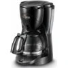 DeLonghi ICM2.1B Macchina Da Caffè Filtro Americano, 1,5 Litri, Caraffa In Vetro, Colore Nero