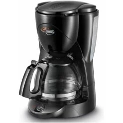 DeLonghi ICM2.1B Macchina Da Caffè Filtro Americano, 1,5 Litri, Caraffa In Vetro, Colore Nero