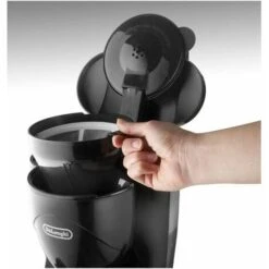 DeLonghi ICM2.1B Macchina Da Caffè Filtro Americano, 1,5 Litri, Caraffa In Vetro, Colore Nero 8 DeLonghi ICM2.1B Macchina Da Caffè Filtro Americano, 1,5 Litri, Caraffa In Vetro, Colore Nero -Piccoli Elettrodomestici 59675214 3