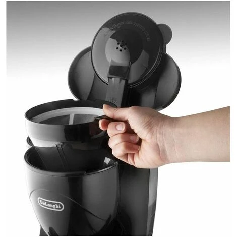 DeLonghi ICM2.1B Macchina Da Caffè Filtro Americano, 1,5 Litri, Caraffa In Vetro, Colore Nero 5 DeLonghi ICM2.1B Macchina Da Caffè Filtro Americano, 1,5 Litri, Caraffa In Vetro, Colore Nero - immagine 3