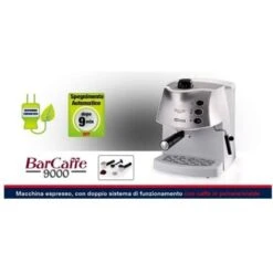 Termozeta Barcaffe' 9000 Macchina Per Espresso Automatica 1,2Lt 2 Tazze Argento -Piccoli Elettrodomestici 59678808 4