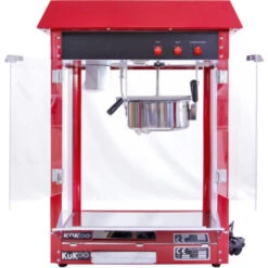 Macchina Per Popcorn Professionale Macchinetta Pop Corn In Acciaio Inossidabile Con Macchina Pop Corn Con Carrello Potenza 1370W