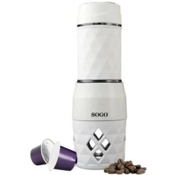 SOGO Human Technology CAF-SS-5612 Macchina Per Il Caffè Bianco -Piccoli Elettrodomestici 59977085 3