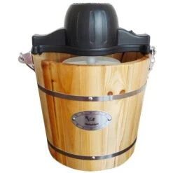 Sorbettiera Elettrica GIVRETO In Legno 3,5 L -Piccoli Elettrodomestici 61502591 2
