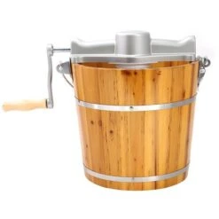 Sorbettiera Elettrica GIVRETO In Legno 3,5 L -Piccoli Elettrodomestici 61502591 4