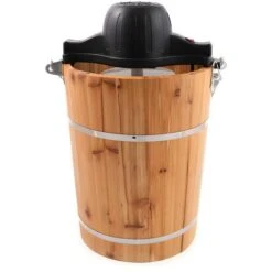 Sorbettiera Elettrica GIVRETO In Legno 5,5 L -Piccoli Elettrodomestici 61567465 2