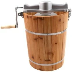 Sorbettiera Elettrica GIVRETO In Legno 5,5 L -Piccoli Elettrodomestici 61567465 3