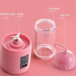 MINI FRULLATORE PORTATILE DA VIAGGIO SUCCO DI FRUTTA MIXER FRULLATI 1500 MAh -Piccoli Elettrodomestici 64003350 4