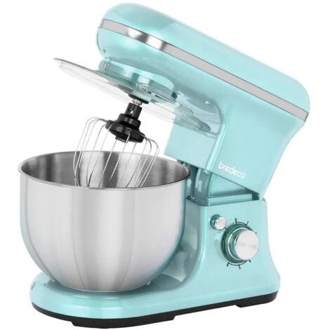 Robot Da Cucina Impastatrice Planetaria Macchina Multifunzione 1.200 W 5 L Blu 4 Robot Da Cucina Impastatrice Planetaria Macchina Multifunzione 1.200 W 5 L Blu - immagine 2