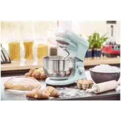 Robot Da Cucina Impastatrice Planetaria Macchina Multifunzione 1.200 W 5 L Blu 10 Robot Da Cucina Impastatrice Planetaria Macchina Multifunzione 1.200 W 5 L Blu -Piccoli Elettrodomestici 65341551 4