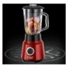Russell Hobbs Desire Frullatore, 650 W, 1.5 L, Vetro, 2 Velocita', Rosso -Piccoli Elettrodomestici 65414687 1