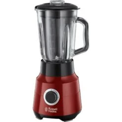 Russell Hobbs Desire Frullatore, 650 W, 1.5 L, Vetro, 2 Velocita', Rosso -Piccoli Elettrodomestici 65414687 4