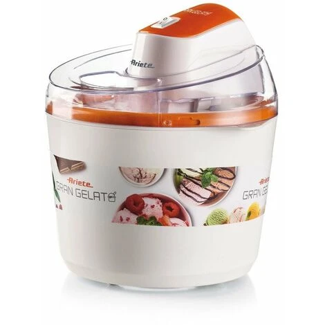 Ariete Gran Gelato Gelatiera Tradizionale 1,5 L 12 W Bianco 3 Ariete Gran Gelato Gelatiera Tradizionale 1,5 L 12 W Bianco