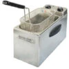 Friggitrice Professionale 4l 2500w Inox - Kcfr4l - Kitchen Chef