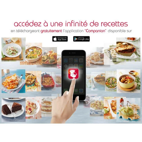 Robot Da Cucina Multifunzione 4,5l 1550w Bianco - Hf900110 - Moulinex 6 Robot Da Cucina Multifunzione 4,5l 1550w Bianco - Hf900110 - Moulinex - immagine 4