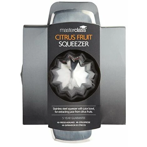 MasterClass Spremi Limone / Spremi Agrumi In Acciaio Inossidabile 4 MasterClass Spremi Limone / Spremi Agrumi In Acciaio Inossidabile - immagine 2