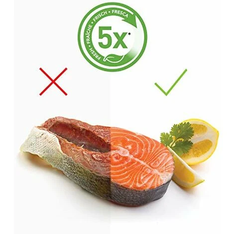 FoodSaver VS1191X Macchina Per Sottovuoto Alimenti Compatta, 5 Sacchetti Pretagliati Da 946 Ml, 1 Rotolo Da 3 M, Tubo Aspirazione Aria Da Contenitori E Accessori, Argento/Bianco 5 FoodSaver VS1191X Macchina Per Sottovuoto Alimenti Compatta, 5 Sacchetti Pretagliati Da 946 Ml, 1 Rotolo Da 3 M, Tubo Aspirazione Aria Da Contenitori E Accessori, Argento/Bianco - immagine 3