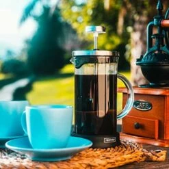 Nerthus FIH 662 Caffettiera A Stantuffo 350 Ml, Glass, Vetro -Piccoli Elettrodomestici 70713265 2