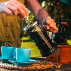 Nerthus FIH 662 Caffettiera A Stantuffo 350 Ml, Glass, Vetro -Piccoli Elettrodomestici 70713265 3