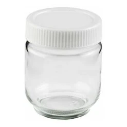 Lacor - Bicchieri Yogurtiera 7 Pezzi, Barattolo In Vetro Trasparente Con Coperchio Bianco A Vite Per Yogurt, Capacità 190 Ml, Senza BPA -Piccoli Elettrodomestici 70715359 2